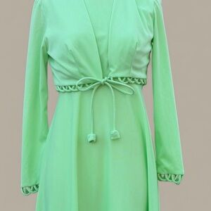 Elegant Green Maxi Dress